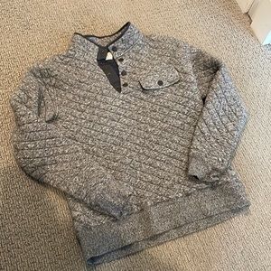 Faherty unisex quilted pullover